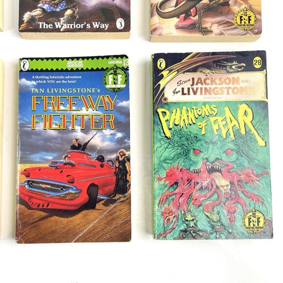 Fighting Fantasy Books Two Player Clash Of The Princes Warlocks Way Warriors Way - Picture 4 of 16